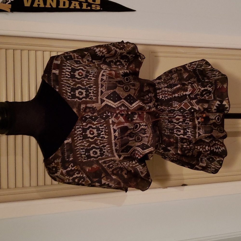 Printed blouse